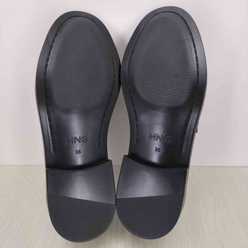 マンゴー MNG チェーンデザインローファー レディース EUR:36